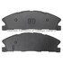 1001-1611M by MPA ELECTRICAL - Quality-Built Premium Semi-Metallic Brake Pads w/ Hardware