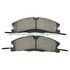 1001-1611AM by MPA ELECTRICAL - Quality-Built Premium Disc Brake Pad Set - Semi-Metallic, with Hardware