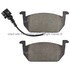 1001-1968M by MPA ELECTRICAL - Quality-Built Premium Semi-Metallic Brake Pads