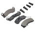 1002-0199M by MPA ELECTRICAL - Quality-Built Work Force Heavy Duty Brake Pads w/ Hardware