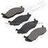 1002-0203M by MPA ELECTRICAL - Quality-Built Work Force Heavy Duty Brake Pads w/ Hardware