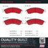 1002-0412M by MPA ELECTRICAL - Quality-Built Work Force Heavy Duty Brake Pads w/ Hardware