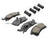 1002-0506M by MPA ELECTRICAL - Quality-Built Work Force Heavy Duty Brake Pads w/ Hardware