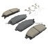 1002-0691AM by MPA ELECTRICAL - Quality-Built Work Force Heavy Duty Brake Pads w/ Hardware