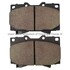 1002-0772M by MPA ELECTRICAL - Quality-Built Work Force Heavy Duty Brake Pads w/ Hardware