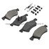 1002-0857M by MPA ELECTRICAL - Quality-Built Work Force Heavy Duty Brake Pads w/ Hardware