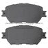 1002-0908AM by MPA ELECTRICAL - Quality-Built Work Force Heavy Duty Brake Pads w/ Hardware