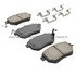 1002-0969M by MPA ELECTRICAL - Quality-Built Work Force Heavy Duty Brake Pads w/ Hardware