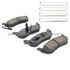 1002-0998M by MPA ELECTRICAL - Quality-Built Work Force Heavy Duty Brake Pads w/ Hardware