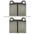 1003-0096C by MPA ELECTRICAL - Quality-Built Disc Brake Pad Set - Black Series, Ceramic