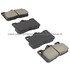 1003-0243C by MPA ELECTRICAL - Quality-Built Black Series Ceramic Brake Pads