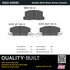 1003-0309C by MPA ELECTRICAL - Quality-Built Black Series Ceramic Brake Pads w/ Hardware