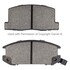 1003-0309C by MPA ELECTRICAL - Quality-Built Black Series Ceramic Brake Pads w/ Hardware