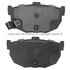 1003-0323AC by MPA ELECTRICAL - Quality-Built Black Series Ceramic Brake Pads w/ Hardware