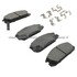 1003-0334C by MPA ELECTRICAL - Quality-Built Black Series Ceramic Brake Pads w/ Hardware