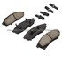 1003-0376M by MPA ELECTRICAL - Quality-Built Black Series Semi-Metallic Brake Pads w/ Hardware