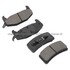 1003-0377M by MPA ELECTRICAL - Quality-Built Black Series Semi-Metallic Brake Pads w/ Hardware