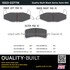 1003-0377M by MPA ELECTRICAL - Quality-Built Black Series Semi-Metallic Brake Pads w/ Hardware