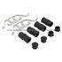 1003-0396M by MPA ELECTRICAL - Quality-Built Black Series Semi-Metallic Brake Pads w/ Hardware