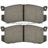 1003-0400C by MPA ELECTRICAL - Quality-Built Black Series Ceramic Brake Pads w/ Hardware