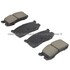 1003-0400C by MPA ELECTRICAL - Quality-Built Black Series Ceramic Brake Pads w/ Hardware