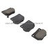 1003-0461M by MPA ELECTRICAL - Quality-Built Black Series Semi-Metallic Brake Pads