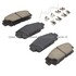 1003-0488C by MPA ELECTRICAL - Quality-Built Black Series Ceramic Brake Pads w/ Hardware