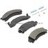 1003-0543M by MPA ELECTRICAL - Quality-Built Black Series Semi-Metallic Brake Pads w/ Hardware