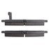 1003-0621AC by MPA ELECTRICAL - Quality-Built Black Series Ceramic Brake Pads w/ Hardware