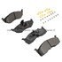 1003-0642C by MPA ELECTRICAL - Quality-Built Black Series Ceramic Brake Pads w/ Hardware