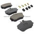 1003-0645C by MPA ELECTRICAL - Quality-Built Black Series Ceramic Brake Pads w/ Hardware