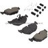 1003-0692BM by MPA ELECTRICAL - Quality-Built Black Series Semi-Metallic Brake Pads w/ Hardware