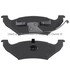 1003-0715M by MPA ELECTRICAL - Quality-Built Black Series Semi-Metallic Brake Pads w/ Hardware