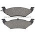 1003-0715M by MPA ELECTRICAL - Quality-Built Black Series Semi-Metallic Brake Pads w/ Hardware