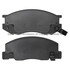 1003-0716M by MPA ELECTRICAL - Quality-Built Black Series Semi-Metallic Brake Pads w/ Hardware