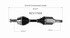 NCV17000 by GSP AUTO PARTS NORTH AMERICA INC - New CV Axle