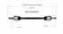 NCV20000K by GSP AUTO PARTS NORTH AMERICA INC - New CV Axle