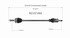 NCV21060 by GSP AUTO PARTS NORTH AMERICA INC - NEW CV Axle