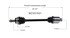 NCV21531 by GSP AUTO PARTS NORTH AMERICA INC - CV AXLE