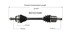 NCV21548 by GSP AUTO PARTS NORTH AMERICA INC - NEW CV AXLE