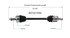 NCV21550 by GSP AUTO PARTS NORTH AMERICA INC - NEW CV AXLE