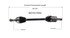 NCV21552 by GSP AUTO PARTS NORTH AMERICA INC - NEW CV AXLE