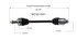 NCV21551 by GSP AUTO PARTS NORTH AMERICA INC - NEW CV AXLE