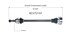 NCV23018 by GSP AUTO PARTS NORTH AMERICA INC - GSP CV Axle