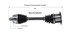 NCV23520 by GSP AUTO PARTS NORTH AMERICA INC - NEW CV AXLE