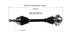 NCV23614 by GSP AUTO PARTS NORTH AMERICA INC - NEW CV AXLE