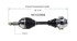 NCV23908 by GSP AUTO PARTS NORTH AMERICA INC - New CV Axle