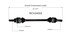 NCV24002 by GSP AUTO PARTS NORTH AMERICA INC - New CV Axle