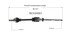 NCV24501 by GSP AUTO PARTS NORTH AMERICA INC - NEW CV AXLE