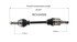 NCV24500 by GSP AUTO PARTS NORTH AMERICA INC - NEW CV AXLE